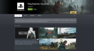 PlayStation's Steam page is live and seemingly hints at more PC content